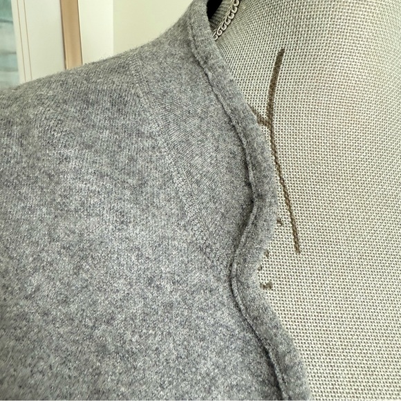 Akemi + Kin Long Felted Oversized Vest, one size - Picture 3 of 14